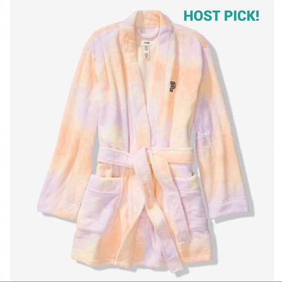 PINK Victoria's Secret Other - Victoria Secret “PINK” pastel bath robe. Tie-dye